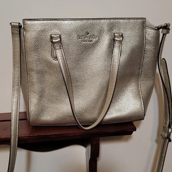 Kate Spade pale gold crossbody - Picture 5 of 5